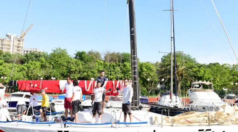 Turkcell Platinum Bosphorus Cup 2015 Ana Sponsoru KÖY Sailing Team Antrenman