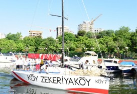 Turkcell Platinum Bosphorus Cup 2015 Ana Sponsoru KÖY Sailing Team Antrenman