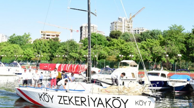 Turkcell Platinum Bosphorus Cup 2015 Ana Sponsoru KÖY Sailing Team Antrenman